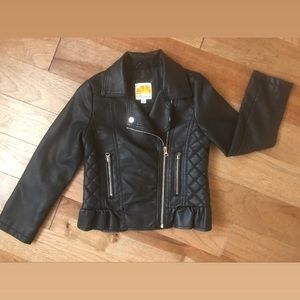 C and C California Faux Leather jacket